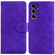 Samsung Galaxy A16 5G Skin Feel Pure Color Flip Leather Phone Case - Purple