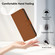 Samsung Galaxy A16 5G Skin Feel Solid Color Leather Phone Case with Lanyard - Brown