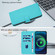 Samsung Galaxy A16 5G Skin Feel Solid Color Leather Phone Case with Lanyard - Lake Blue Samsung Galaxy A16 5G Skin Feel Solid Color Leather Phone Case with Lanyard - Lake Blue