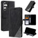 Samsung Galaxy A16 5G Skin Feel Splicing Leather Phone Case - Black