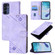Samsung Galaxy A16 5G Skin-feel Embossed Leather Phone Case - Light Purple
