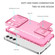 Samsung Galaxy A16 5G Stereoscopic Holder Sliding Camshield Phone Case - Pink
