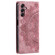 Samsung Galaxy A16 5G Totem Embossed Magnetic Leather Phone Case - Rose Gold