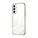 Samsung Galaxy A16 5G Transparent Plating Fine Hole Phone Case - Silver