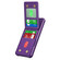 Samsung Galaxy A16 5G Vertical Flip Card Bag Holder Leather Phone Case - Purple