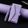 Samsung Galaxy A16 5G Wallet Multi-card Slot Leather Phone Case with Lanyard - Purple