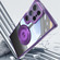 Samsung Galaxy S25 Ultra 5G 360 Holder MagSafe Acrylic Hybrid TPU Phone Case - Purple