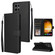 Samsung Galaxy S25 Ultra 5G 3-Card Slots Multifunctional Leather Phone Case - Black