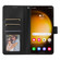 Samsung Galaxy S25 Ultra 5G 3-Card Slots Multifunctional Leather Phone Case - Black
