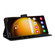 Samsung Galaxy S25 Ultra 5G 3-Card Slots Multifunctional Leather Phone Case - Black