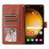 Samsung Galaxy S25 Ultra 5G 3-Card Slots Multifunctional Leather Phone Case - Brown