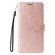 Samsung Galaxy S25 Ultra 5G 3D Butterfly Embossed Pattern Flip Leather Phone Case - Rose Gold