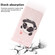 Samsung Galaxy S25 Ultra 5G 3D Colored Horizontal Flip Leather Phone Case - Heart Panda