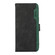 Samsung Galaxy S25 Ultra 5G ABEEL Color Block Magnetic RFID Leather Phone Case - Black-Green