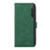 Samsung Galaxy S25 Ultra 5G ABEEL Color Block Magnetic RFID Leather Phone Case - Green-Black