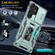 Samsung Galaxy S25 Ultra 5G Armor PC Hybrid TPU Camera Shield Phone Case - Alpine Green