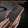 Samsung Galaxy S25 Ultra 5G AZNS Electroplated Frame Crocodile Texture Full Coverage Phone Case - Black Samsung Galaxy S25 Ultra 5G AZNS Electroplated Frame Crocodile Texture Full Coverage Phone Case - Black