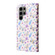 Samsung Galaxy S25 Ultra 5G Bronzing Painting RFID Leather Phone Case - Pansies
