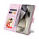Samsung Galaxy S25 Ultra 5G Bronzing Painting RFID Leather Phone Case - Pansies