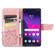 Samsung Galaxy S25 Ultra 5G Butterfly Love Flower Embossed Leather Phone Case - Rose Gold
