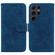 Samsung Galaxy S25 Ultra 5G Butterfly Rose Embossed Leather Phone Case - Blue