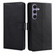 Samsung Galaxy S25 Ultra 5G Calf Texture Buckle Flip Leather Phone Case - Black Samsung Galaxy S25 Ultra 5G Calf Texture Buckle Flip Leather Phone Case - Black