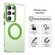 Samsung Galaxy S25 Ultra 5G Candy Magsafe PC Hybrid TPU Phone Case - Green Samsung Galaxy S25 Ultra 5G Candy Magsafe PC Hybrid TPU Phone Case - Green