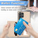 Samsung Galaxy S25 Ultra 5G Carbon Fiber Magnetic Card Wallet RFID Blocking Phone Case - Blue Samsung Galaxy S25 Ultra 5G Carbon Fiber Magnetic Card Wallet RFID Blocking Phone Case - Blue