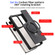 Samsung Galaxy S25 Ultra 5G Carbon Fiber Texture 360 MagSafe Holder Phone Case - Titanium Gray