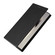 Samsung Galaxy S25 Ultra 5G Carbon Fiber Texture Flip Leather Phone Case - Black