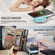 Samsung Galaxy S25 Ultra 5G CaseMe 008 Detachable Multifunctional Leather Phone Case - Brown