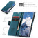Samsung Galaxy S25 Ultra 5G CaseMe 013 Multifunctional Horizontal Flip Leather Phone Case - Blue