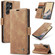 Samsung Galaxy S25 Ultra 5G CaseMe 013 Multifunctional Horizontal Flip Leather Phone Case - Brown