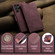 Samsung Galaxy S25 Ultra 5G CaseMe 013 Multifunctional Horizontal Flip Leather Phone Case - Red
