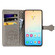 Samsung Galaxy S25 Ultra 5G Cat and Dog Embossed Leather Phone Case - Gray