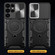 Samsung Galaxy S25 Ultra 5G CD Texture Sliding Camshield Magnetic Holder Phone Case - Blue