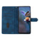 Samsung Galaxy S25 Ultra 5G Cherry Blossom Butterfly Skin Feel Embossed PU Phone Case - Blue