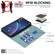 Samsung Galaxy S25 Ultra 5G Color Matching RFID Anti-theft Leather Phone Case - Green
