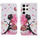 Samsung Galaxy S25 Ultra 5G Colored Drawing Pattern Leather Phone Case - Dancing Girl