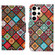 Samsung Galaxy S25 Ultra 5G Colored Drawing Pattern Leather Phone Case - Ethnic Style