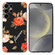 Samsung Galaxy S25 Ultra 5G Colorful Painting Pattern TPU Phone Case - Flowers On Black