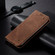 Samsung Galaxy S25 Ultra 5G Denim Texture Casual Style Horizontal Flip Leather Case - Brown