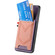 Samsung Galaxy S25 Ultra 5G Denim Texture Leather Skin Phone Case with Card Slot - Purple