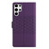Samsung Galaxy S25 Ultra 5G Diamond Embossed Skin Feel Leather Phone Case - Purple