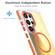 Samsung Galaxy S25 Ultra 5G Dual-Color Gradient Discolor MagSafe Phone Case - Orange