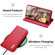 Samsung Galaxy S25 Ultra 5G DUX DUCIS Hivo Series Cowhide + PU + TPU Flip Phone Case - Red