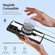 Samsung Galaxy S25 Ultra 5G DUX DUCIS Skin X Pro Series Magsafe Ring Holder Leather Phone Case - Black