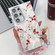 Samsung Galaxy S25 Ultra 5G Electroplating Flower Texture Wristband TPU Phone Case - Red Plum Blossom SH2