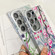 Samsung Galaxy S25 Ultra 5G Electroplating Flowers Plants Texture TPU Phone Case - Gardenia FL15