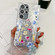 Samsung Galaxy S25 Ultra 5G Electroplating Flowers Plants Texture Wristband TPU Phone Case - Wildflower FL2